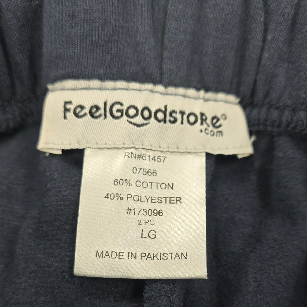 Navy Blue Track Pants & Jacket Set | Feelgoodstore | Large